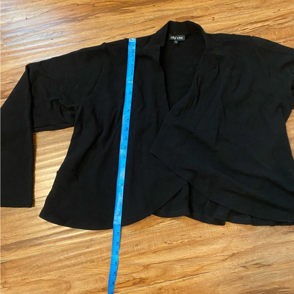 CITY CHIC Ruffle crop blazer - Picture 7 of 11